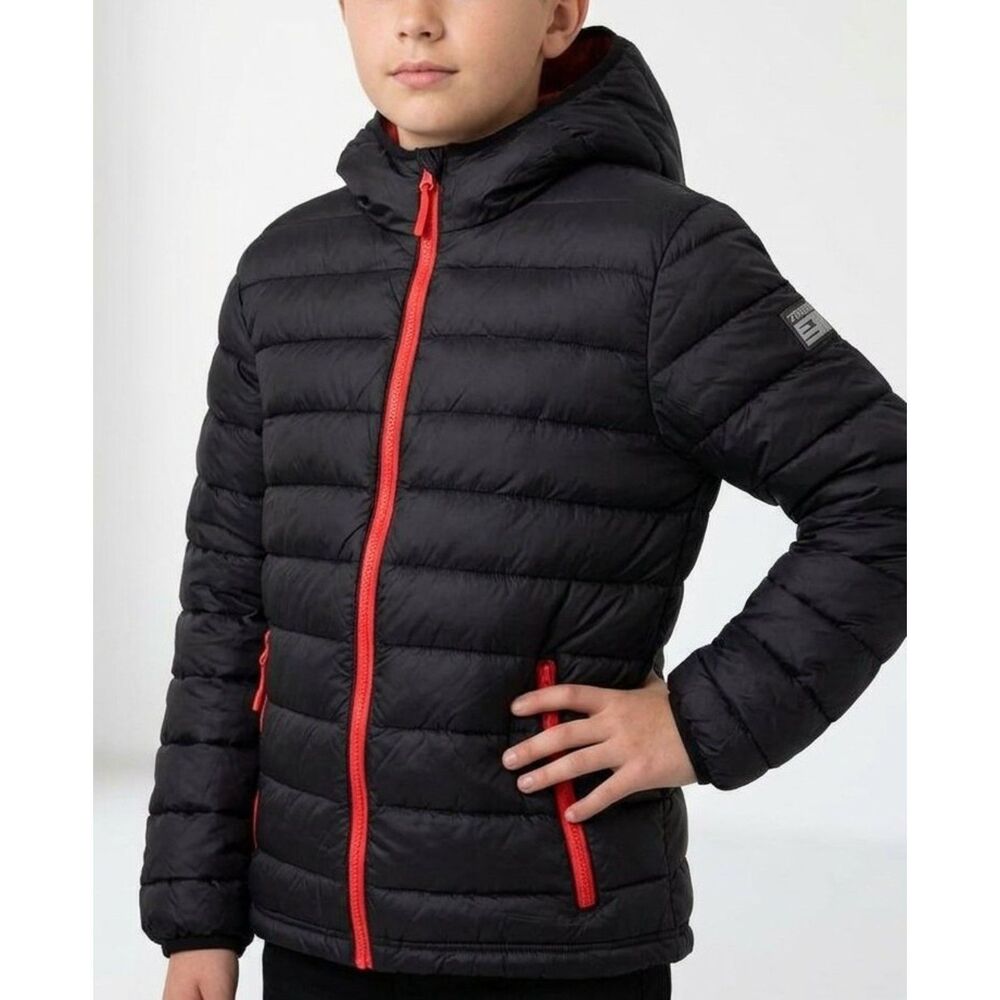 Weatherproof NWT Youth Packable Hooded Down Jacket - Size Large (14/16)